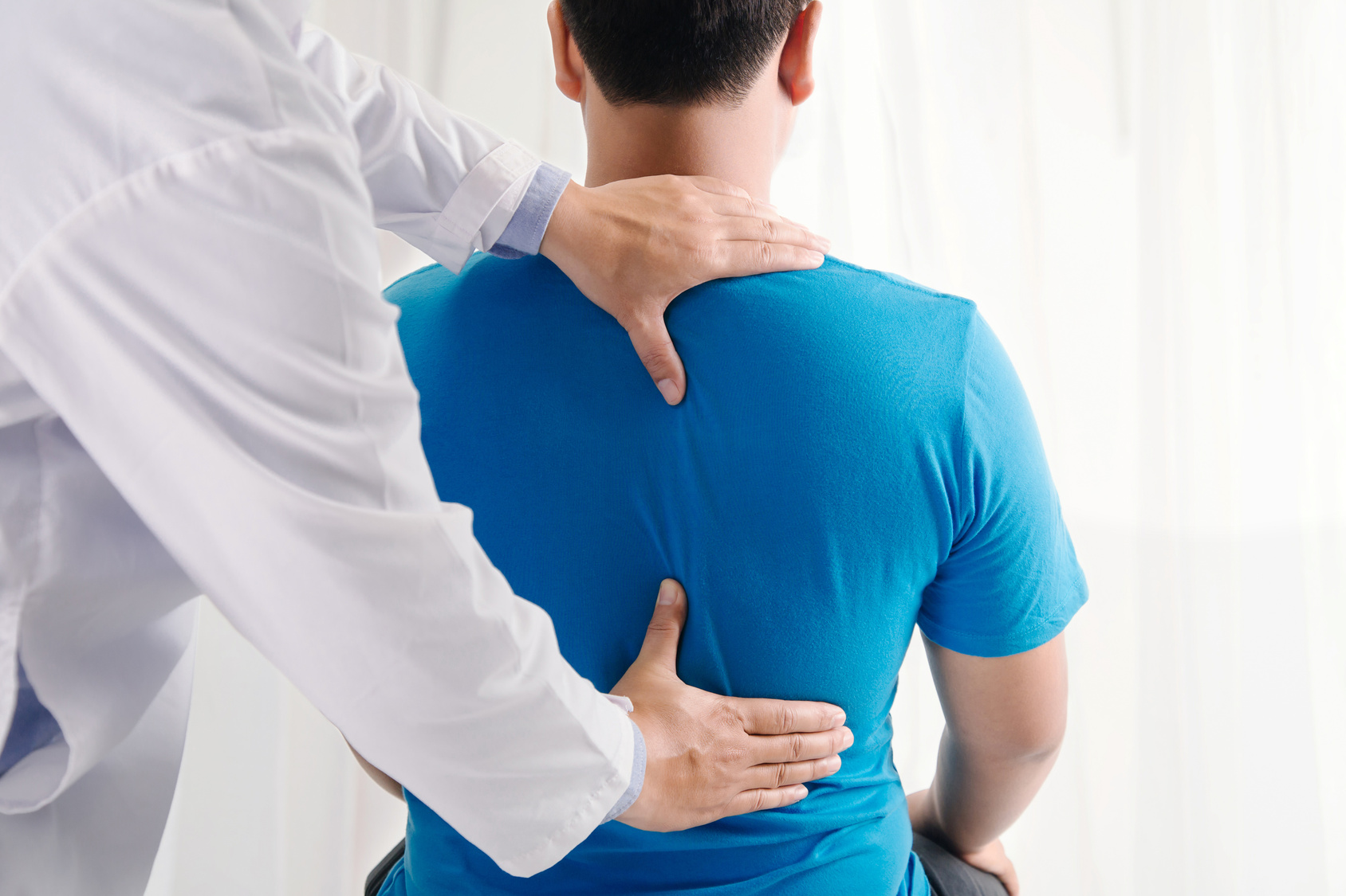 Physiotherapeutische Untersuchung des Rückens